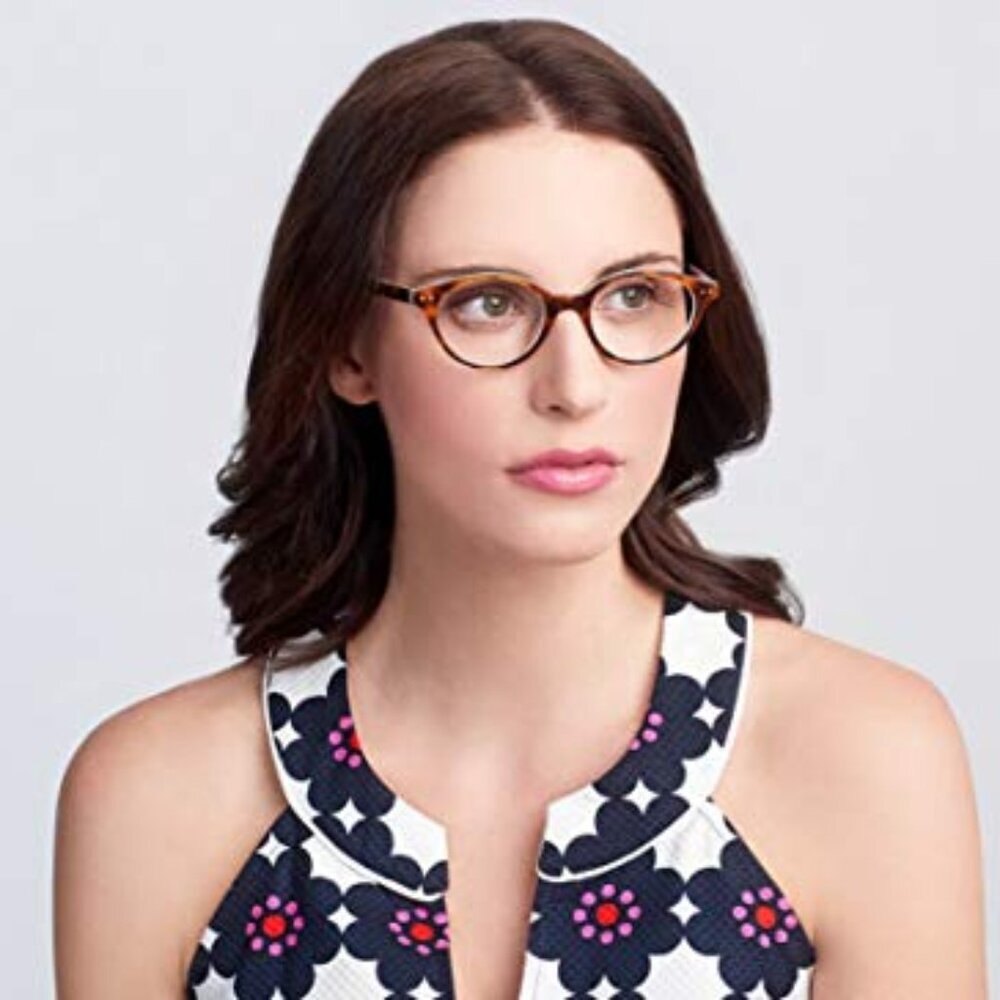 NWT Trina Turk Women's Crescent Beach Round Reading Glasses, Palm, 2X + 2